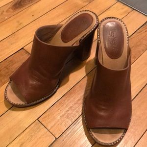 High-Heel Mule Sandals